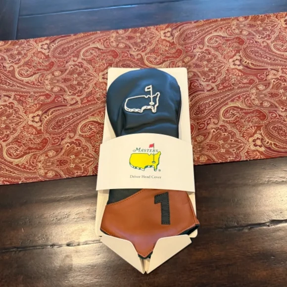 Limited Edition Masters 2025 Leather Driver Headcover - Picture 2 of 7